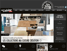 Tablet Screenshot of macuisinecreation.fr
